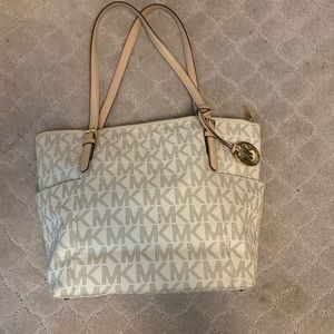 Leather Michael Kors Tote Bag with dust bag